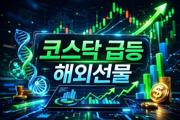 해외선물 미니업체 코스닥 급등 이유 및 대응법 3가지