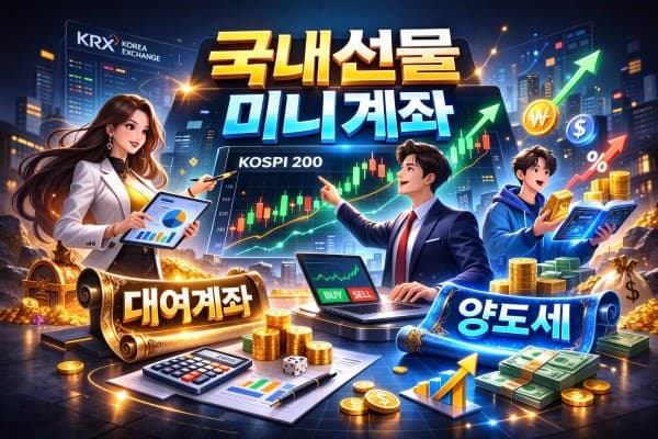국내선물 미니계좌 종목 4가지 분류와 실전 꿀팁