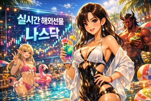 실시간 해외선물 시세 확인: 지연 없는 차트 3가지 비교