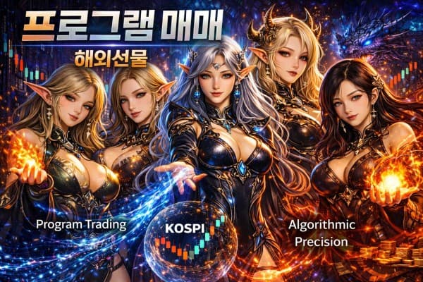 해외선물매매 꿀팁! 프로그램 매매 3분 컷 정리