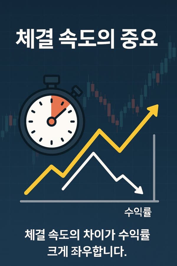 체결 속도 비교 실험 핵심 정리
