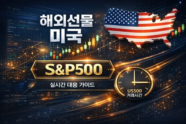 해외선물 미국 E-mini S&P500 실시간 5분 분석