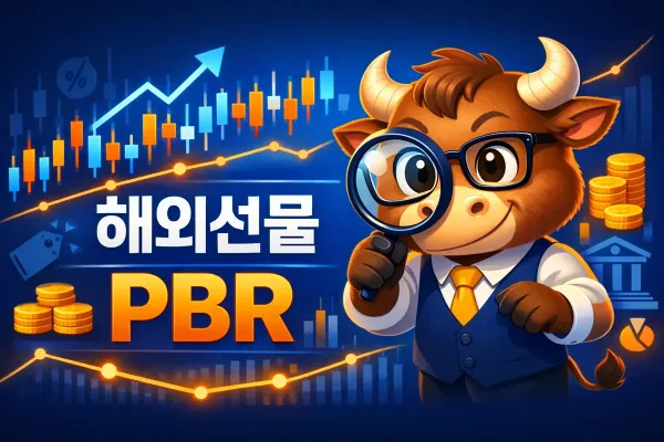 해외선물 정보 1순위: 저PBR 기업가치 평가