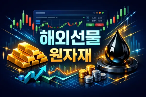 해외선물 대여업체 픽! 원자재 시세 3가지 꿀팁