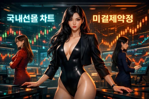 국내선물 차트 분석법! 미결제약정과 베이시스 3요소