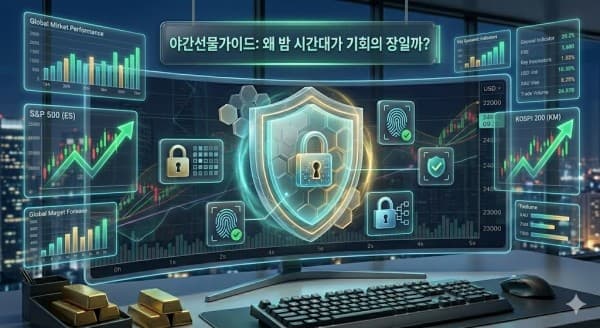 밤 시간 수익 기회! 해외선물 야간매매 전략과 실전 체크리스트