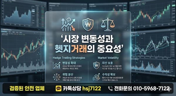 해외선물 헷지거래 리스크 관리 3가지 핵심 체크리스트