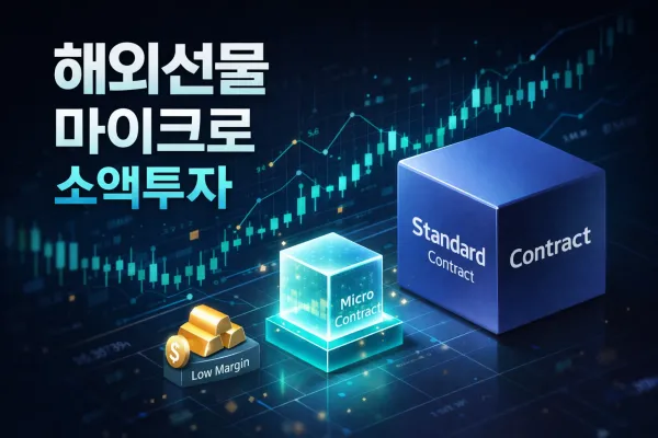 해외선물 마이크로 증거금: 소액 매매 3단계 핵심 전략