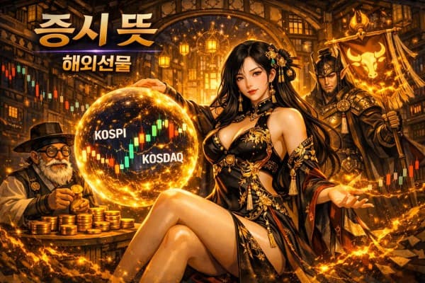 해외선물 대여계좌 실전! 증시 기초와 변동 3대 공식