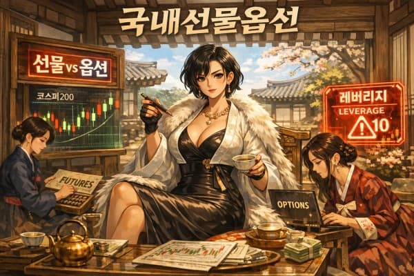 국내선물옵션 뜻: 선물 옵션 차이 핵심 2가지