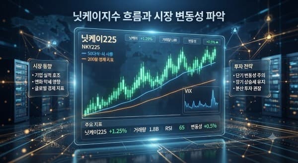 닛케이지수 투자 전략 및 안전한 해외선물미니계좌 가이드