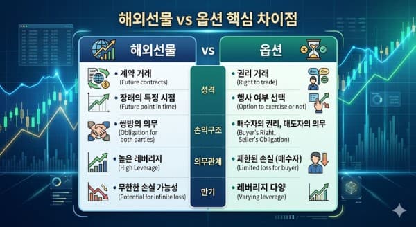 해외선물 옵션 투자방법: 초보자를 위한 핵심 기초용어와 증거금 관리 가이드