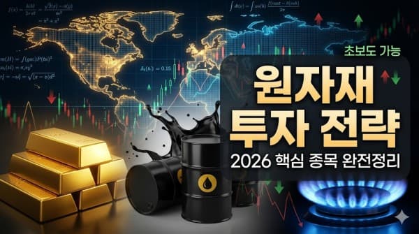 2026 원자재종목 투자 전략 - 종목별 특징부터 안전한 대여계좌 활용까지