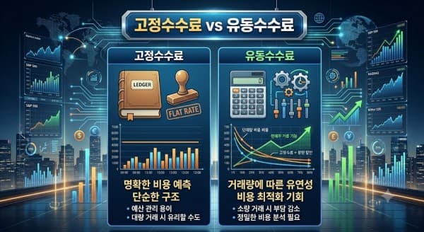 해외선물 고정수수료 vs 유동수수료 차이점 및 안전한 실체결 업체 선택법