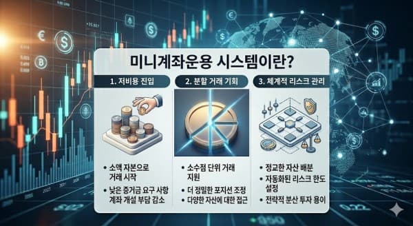 미니계좌운용 실전 가이드 – 해외선물 증거금 부담 줄이는 안전한 매매법