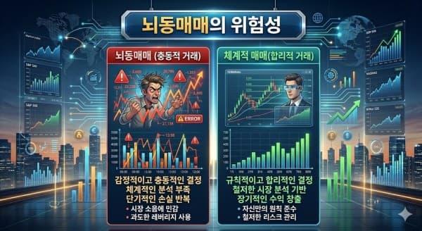 해외선물 뇌동매매 멈추는 법, 실패 없는 매매원칙 3가지
