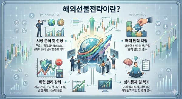 실패하지 않는 해외선물전략: 수익률을 바꾸는 진입과 손절의 원칙