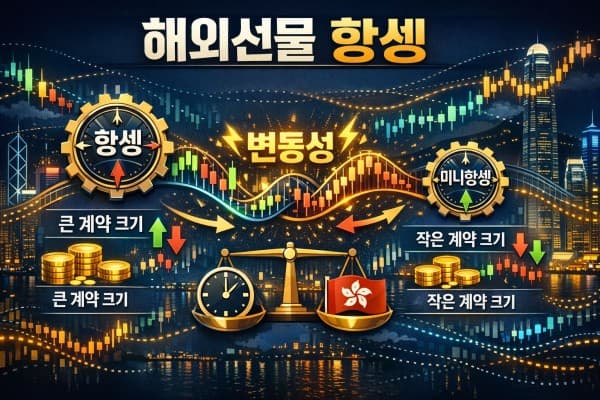 해외선물 항셍 지수매매: 초보자 필수 3원칙