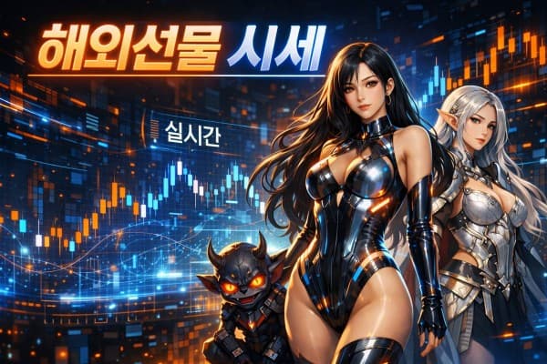 해외선물 시세 0.1초 실시간 확인법 3가지 및 호가 팁