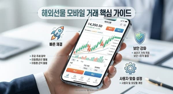 해외선물 옵션 차이와 소액 미니계좌 안전하게 시작하는 법