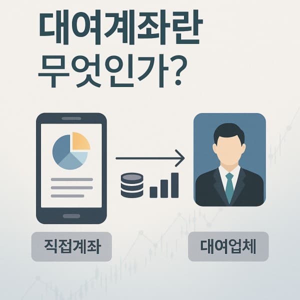 대여계좌 거래 방식 총정리