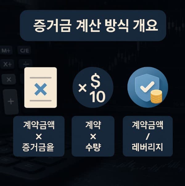 증거금 계산 방식 완전정리
