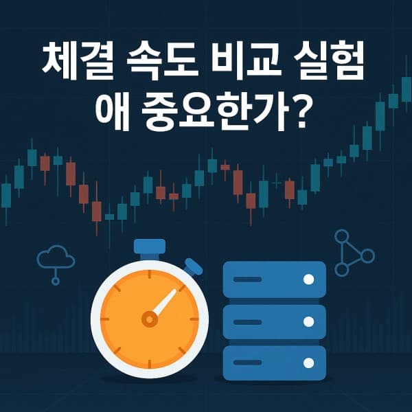 해외선물 체결 속도 비교와 브로커 선정