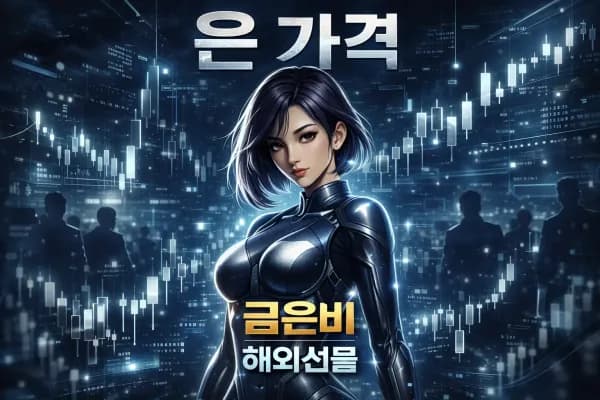해외선물대여계좌 찐팁! 은 가격 4대 체크리스트