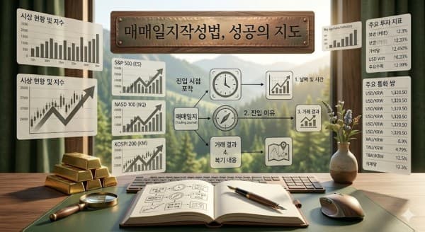 매매일지작성법: 수익률 높이는 해외선물 기록과 복기 노하우