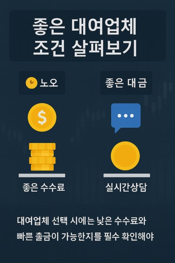대여계좌 수수료 구조 총정리