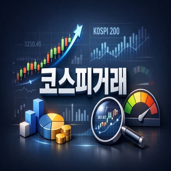 국내선물대여업체 코스피거래 핵심, 코스피200으로 시장 흐름 읽는 3가지 방법