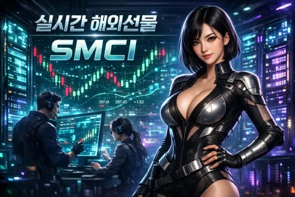 실시간 해외선물: 슈퍼마이크로 AI 서버 2대 전망
