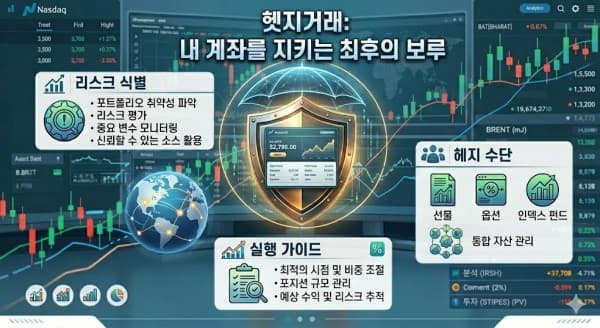손절 대신 '헷징' 하세요! 나스닥 양방향 매매 실전 전략 (실체결 미니계좌 활용법)