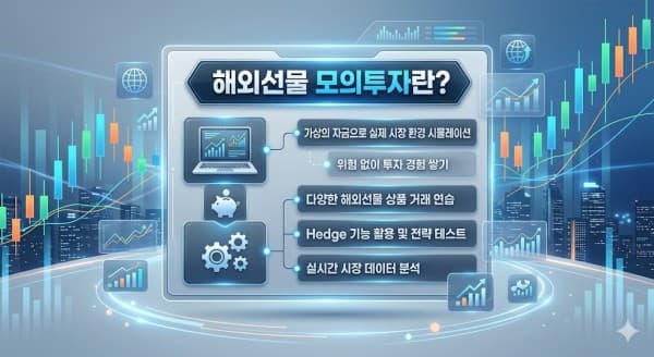 해외선물 모의투자 완벽 가이드: 리스크 관리부터 안전한 대여계좌 선택법까지