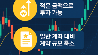 선물미니계좌 장점과 안전업체 선택법
