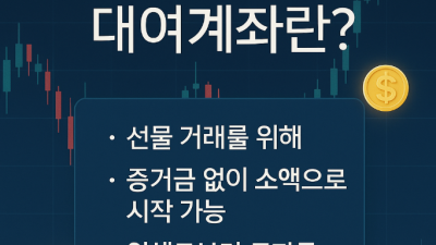 해외선물 대여계좌 리스크 점검법