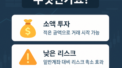 미니계좌 특징 총정리│소액 선물투자 가이드