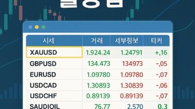 MT5 종목 검색 추가 방법 총정리