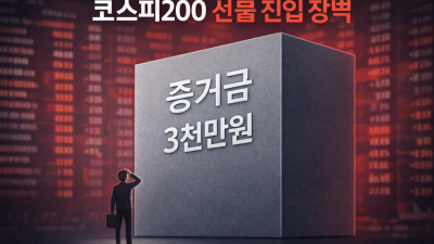 국내선물 미니계좌 소액 투자 안전 진입 노하우