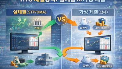 HTS 체결방식 실체결 대여계좌 구분법