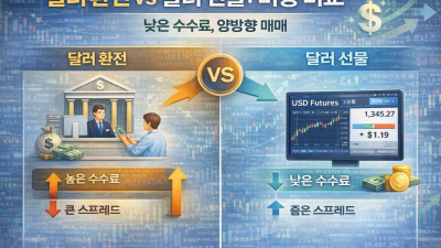 달러선물 하는법 소액 환테크 미니계좌
