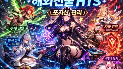 해외선물HTS 포지션 종결! 진입 청산 3단계 가이드