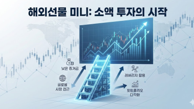 해외선물 미니 소액 거래 및 실체결 계좌 확인법