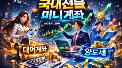 국내선물 미니계좌 종목 4가지 분류와 실전 꿀팁