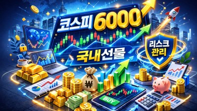국내선물 대여업체 픽! 6000 돌파 리스크 관리 3단계