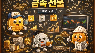 [ 해외선물 마이크로 ]금속 선물 금·은·구리 5분 정리, 마이크로 활용법