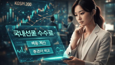 국내선물 수수료 총정리 및 매매 비용 계산법 1분 가이드