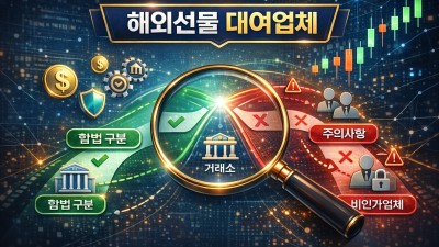 해외선물 대여업체 안전 확인 3단계 가이드