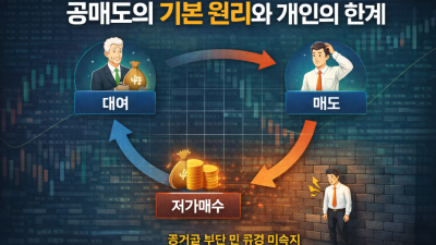 공매도란? 하락장 수익 내는 법과 해외선물 전략