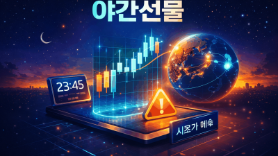 야간선물 변동성 정복! 시초가 갭 3가지 오해와 실전 활용